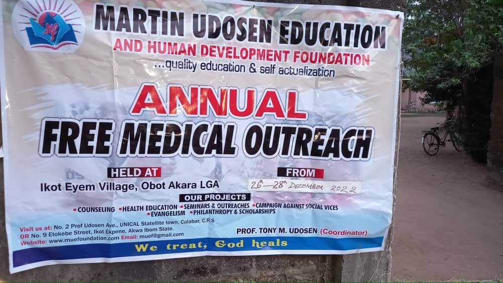 Medical Outreaches event